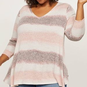 Lane Bryant Sweater Swing Top Plus 22/24 N…